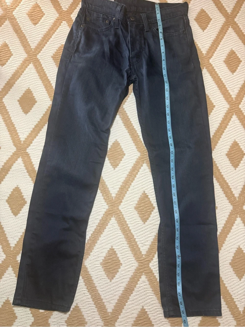 Levi's Men’s Straight Jeans in Dark Blue